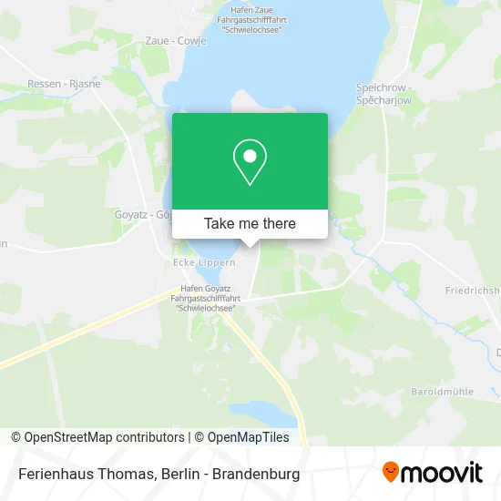 Ferienhaus Thomas map