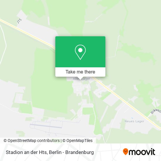 Stadion an der Hts map