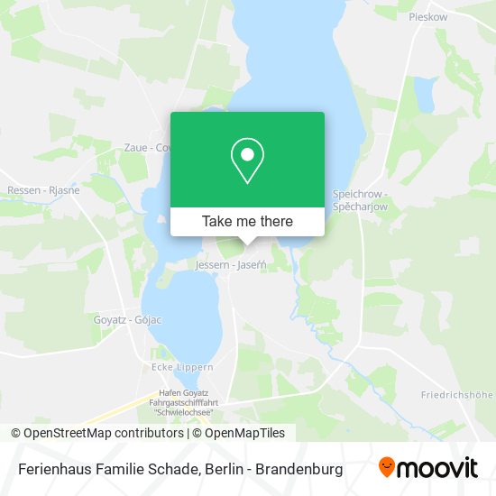 Ferienhaus Familie Schade map