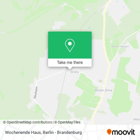 Wochenende Haus map