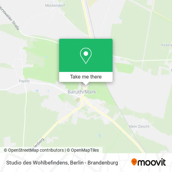 Карта Studio des Wohlbefindens