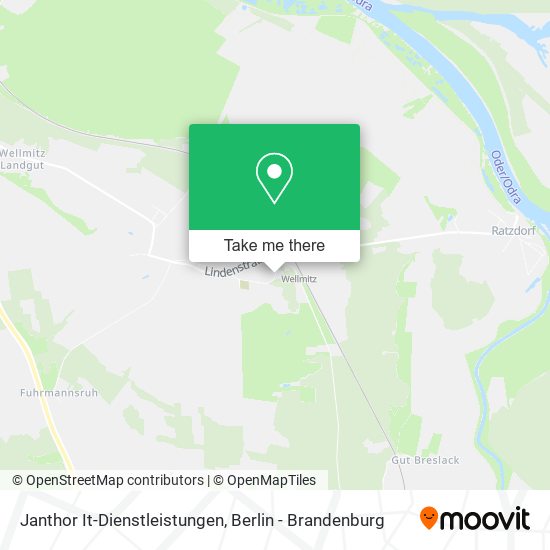 Janthor It-Dienstleistungen map