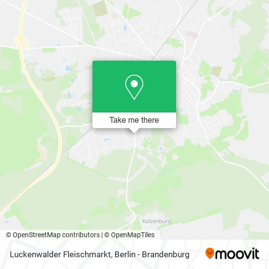 Luckenwalder Fleischmarkt map