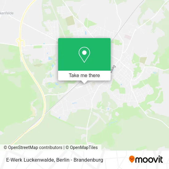 Карта E-Werk Luckenwalde