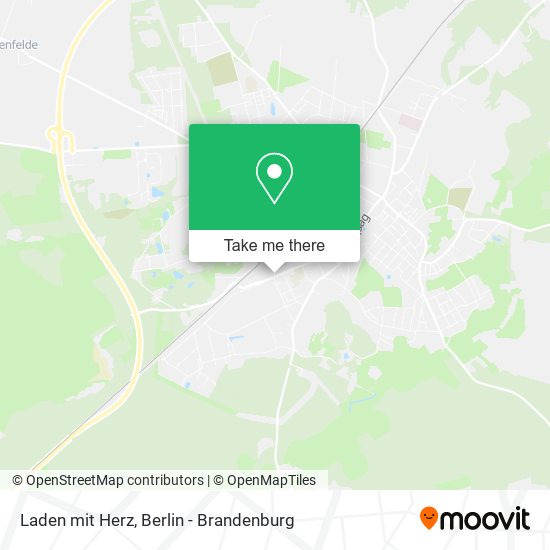 Laden mit Herz map
