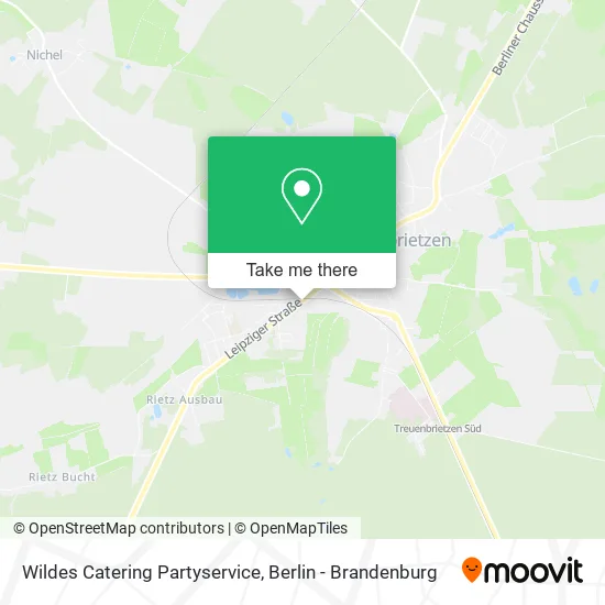Карта Wildes Catering Partyservice