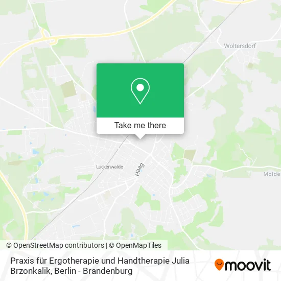 Карта Praxis für Ergotherapie und Handtherapie Julia Brzonkalik