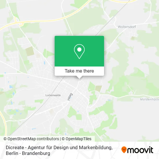 Dicreate - Agentur für Design und Markenbildung map
