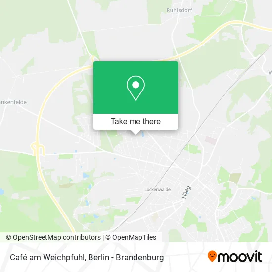 Карта Café am Weichpfuhl