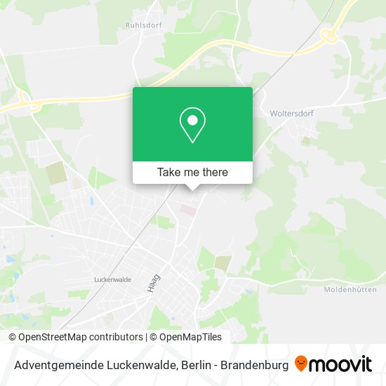 Карта Adventgemeinde Luckenwalde