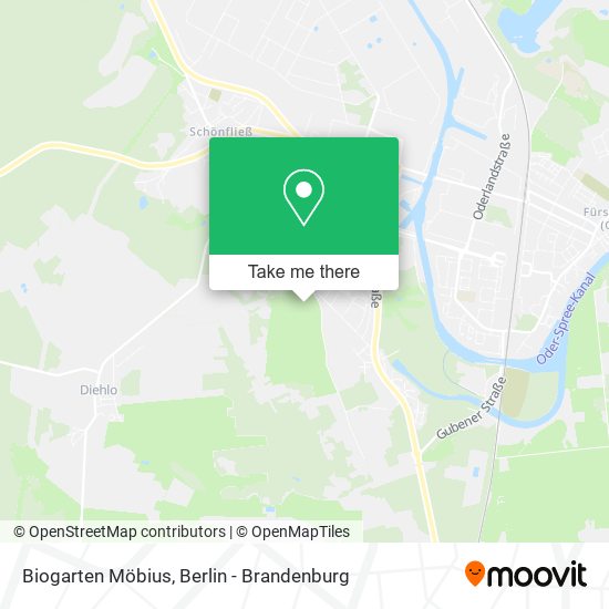 Biogarten Möbius map