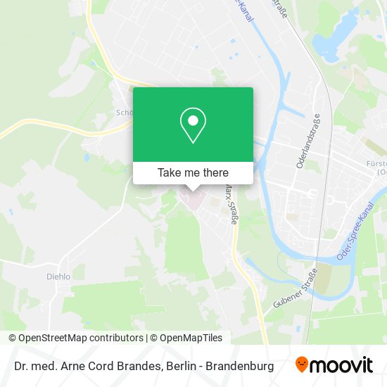 Dr. med. Arne Cord Brandes map