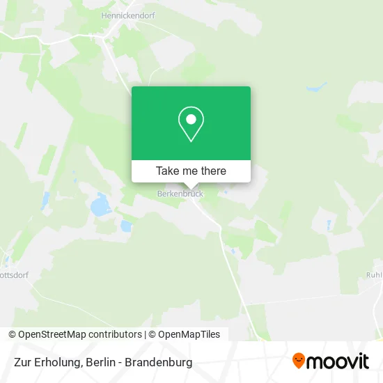 Zur Erholung map