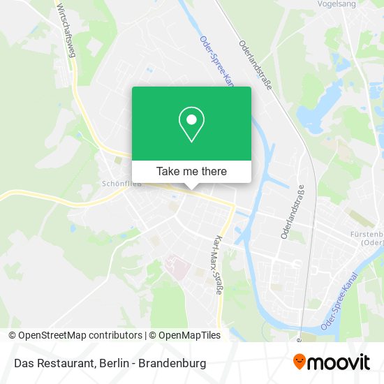 Das Restaurant map