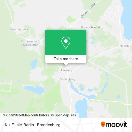 Карта Kik Filiale