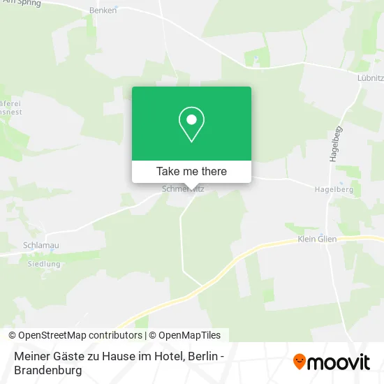 Meiner Gäste zu Hause im Hotel map