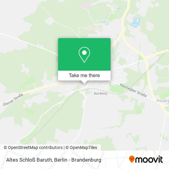 Altes Schloß Baruth map