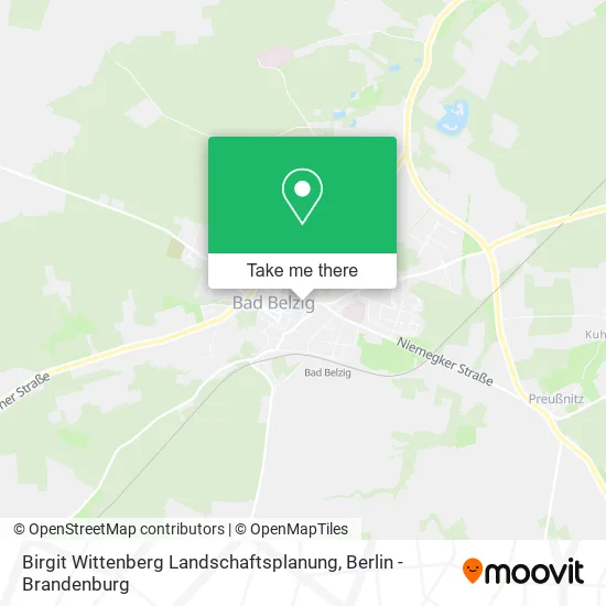 Карта Birgit Wittenberg Landschaftsplanung