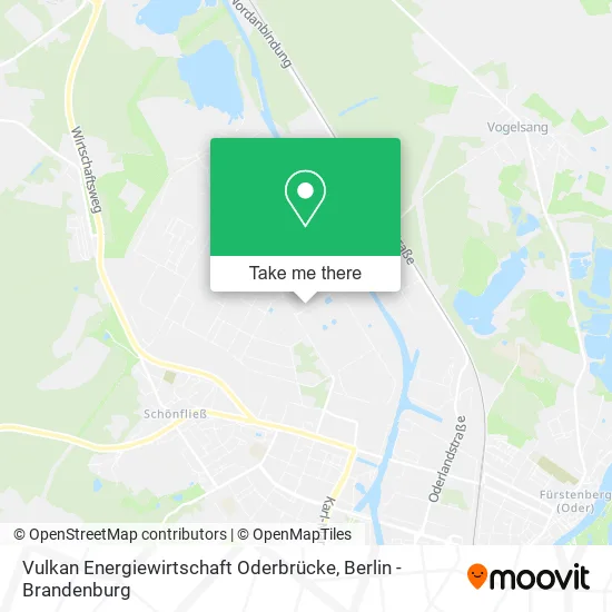 Карта Vulkan Energiewirtschaft Oderbrücke