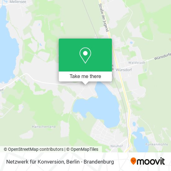 Netzwerk für Konversion map