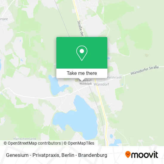 Карта Genesium - Privatpraxis