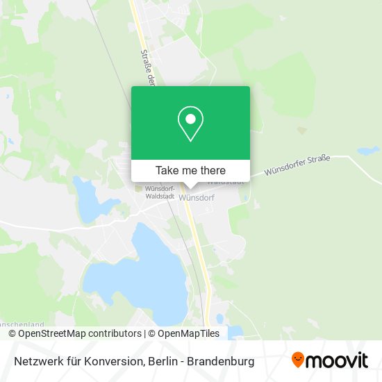 Netzwerk für Konversion map