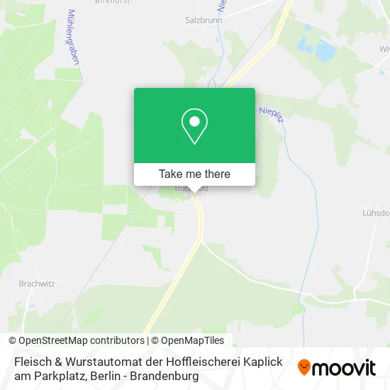 Карта Fleisch & Wurstautomat der Hoffleischerei Kaplick am Parkplatz