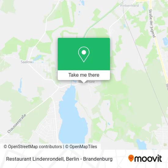 Карта Restaurant Lindenrondell