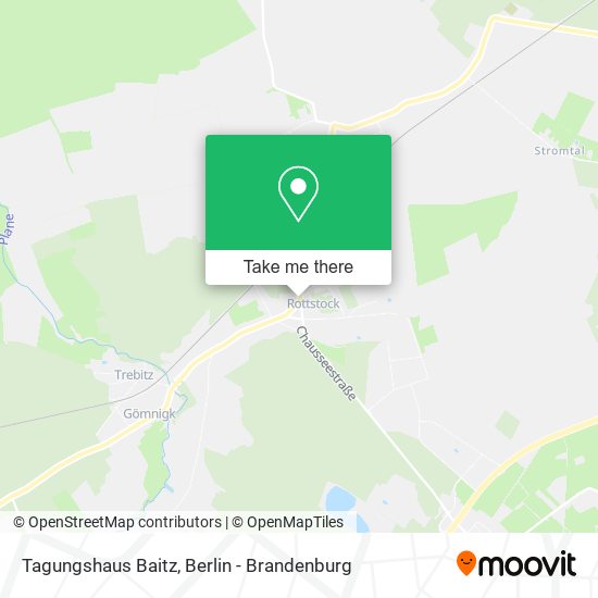 Tagungshaus Baitz map