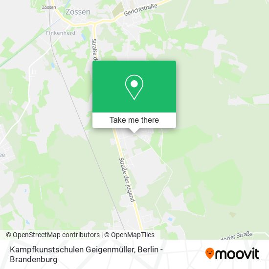 Kampfkunstschulen Geigenmüller map