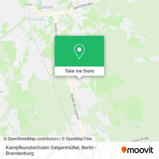 Карта Kampfkunstschulen Geigenmüller