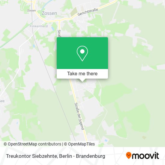 Treukontor Siebzehnte map