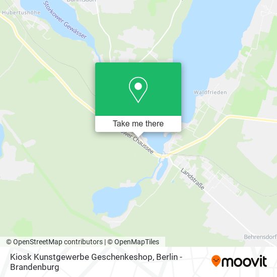 Kiosk Kunstgewerbe Geschenkeshop map