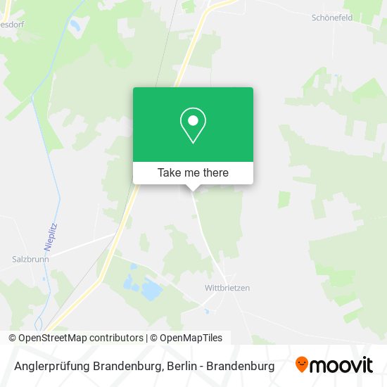 Карта Anglerprüfung Brandenburg