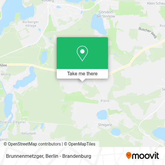 Brunnenmetzger map