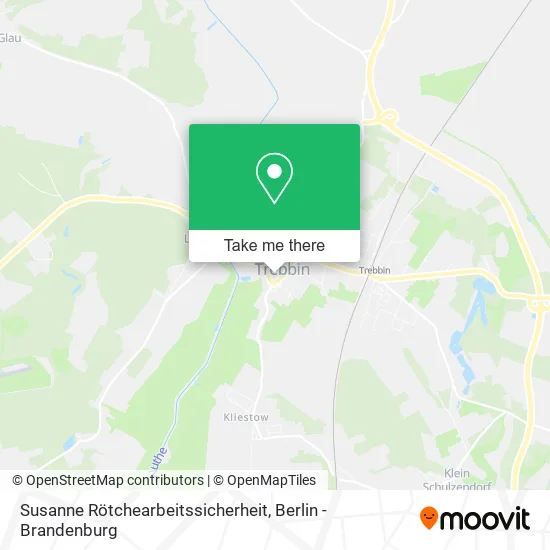 Карта Susanne Rötchearbeitssicherheit