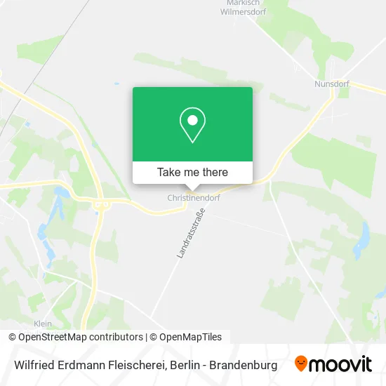 Карта Wilfried Erdmann Fleischerei
