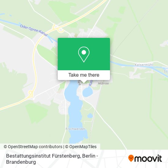 Bestattungsinstitut Fürstenberg map