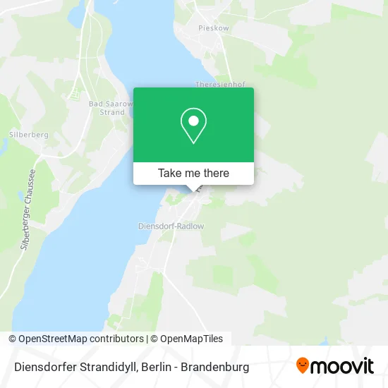 Карта Diensdorfer Strandidyll