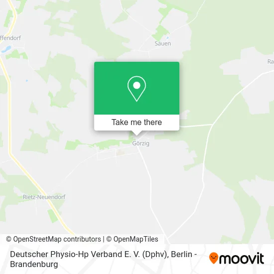 Карта Deutscher Physio-Hp Verband E. V. (Dphv)