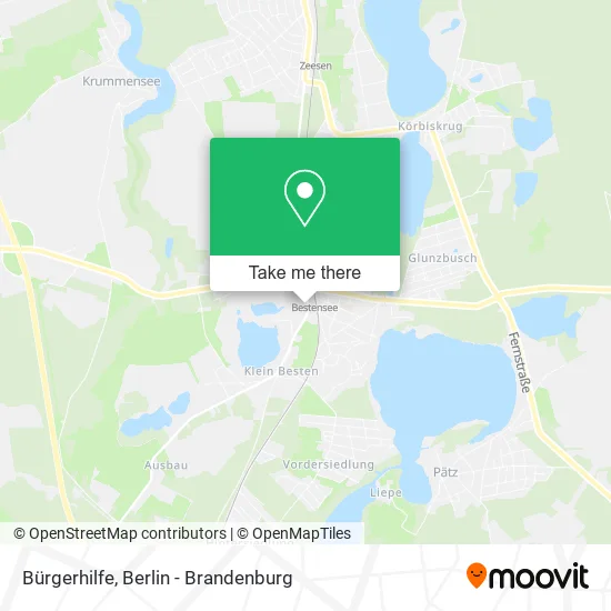 Карта Bürgerhilfe