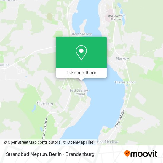 Карта Strandbad Neptun