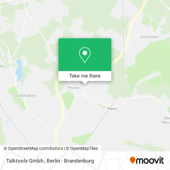 Карта Talktools Gmbh.