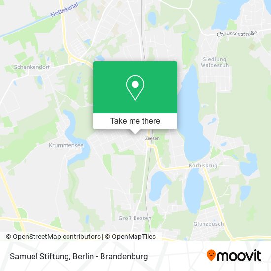 Samuel Stiftung map