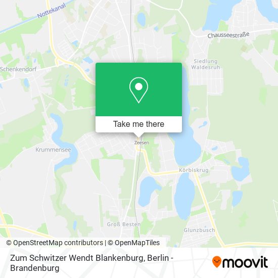 Zum Schwitzer Wendt Blankenburg map