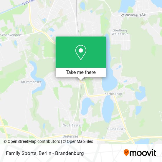 Family Sports map