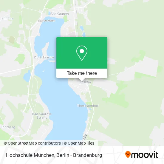 Hochschule München map