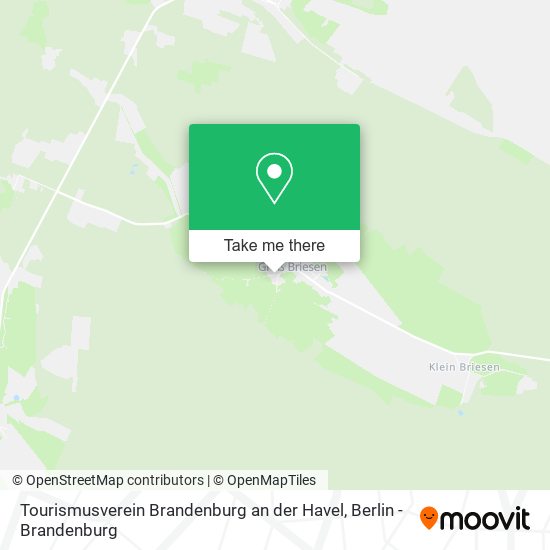 Tourismusverein Brandenburg an der Havel map