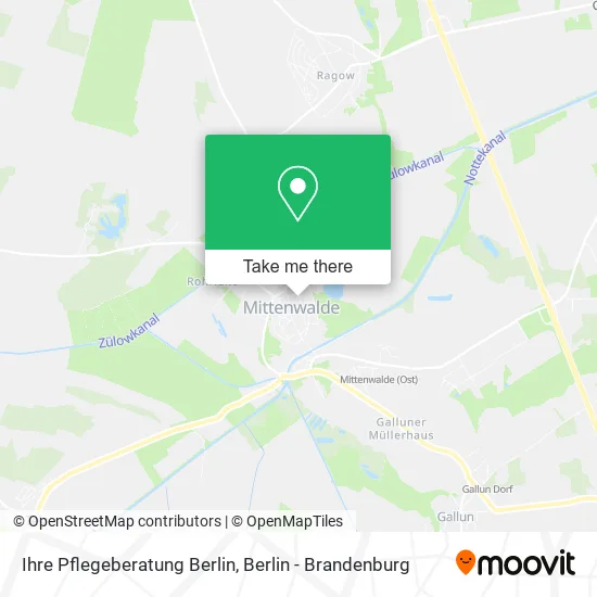 Ihre Pflegeberatung Berlin map