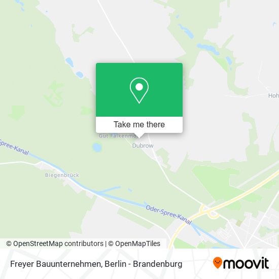 Freyer Bauunternehmen map